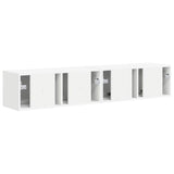 TV Wall Cabinet 2 pcs White 78.5 x 31 x 29.5 cm Engineered Wood 892210