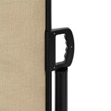 Retractable Side Awning Beige 140x500 cm 4004420