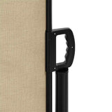 Retractable Side Awning Beige 140x500 cm 4004420