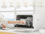 6L Five-Mode Tabletop Dishwasher - White T3398P422795