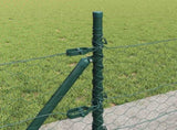Welded Wire Fence with Concrete Base 25 x 0.4 m 3353503