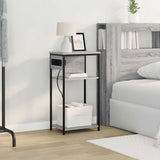 Bedside Cabinet Grey Sonoma 41 x 28 x 76 cm Engineered Wood 859578
