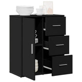 Sideboard Black 60x31x70 cm Engineered Wood 840472
