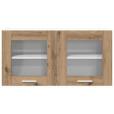 Hanging Cabinet Artisan Oak and White 80 x 31 x 40 cm 884240