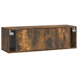 Wall-Mounted TV Cabinet Wall-mounted Smoked Oak 98 x 31 x 30 cm 899410