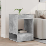 End Table Concrete Grey 40 x 40 x 56 cm Engineered Wood 890950