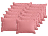 Cushion with Pillow HOUTEN 12 pcs Pink Faux Linen 932772