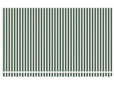 Retractable Awning Manual Green and White 400 x 300 cm 3330719