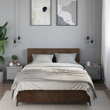 Bedside Cabinets 2 pcs Grey Sonoma 40x30x40 cm Engineered Wood 848521