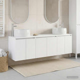Bathroom Cabinet Set 3 pcs White 49.5 x 44.5 x 66 cm 3405707