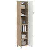 Cabinet Set 2 pcs Sonoma Oak 33 x 34.5 x 89.5 cm 3416630
