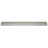 Garden Cover Profile 2 pcs 100 x 20 x 5 cm Stainless Steel 8012928