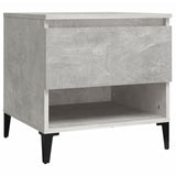 Side Tables 2 pcs Concrete Grey 50x46x50 cm Engineered Wood 819557