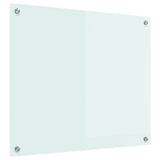 Kitchen Backsplash Milk 70 x 60 cm Tempered Glass 42018010