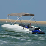 4-bow Bimini Top with Sidewalls 243xx137 cm 94834