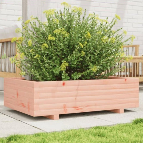 ZNTS Garden Planter 90x60x26.5 cm Solid Wood Douglas 847346