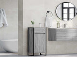 Bathroom Cabinet Grey Sonoma 40 x 30 x 100 cm Engineered Wood 886501