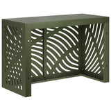 Air Conditioner Cover Olive Green 90 x 40 x 60 cm Steel 8014097