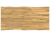 Live Edge Table Top 90 x 60 x 3.5 cm Rectangular White 938616