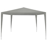 Party Tent Light Grey 300 x 300 x 255 cm PE and Steel 42032989