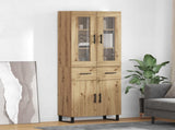 Highboard 2 pcs Artisan Oak Engineered Wood 3415870