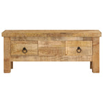ZNTS Coffee Table 90x45x35 cm Solid Mango Wood 247326