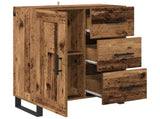 Sideboard Old Wood 69.5 x 34 x 90 cm Engineered Wood and Iron 881645