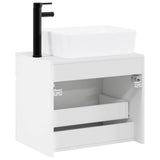 Bathroom Furniture Set White Engineered Wood 3404300