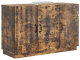Sideboard Smoked Oak 89 x 34.5 x 77 cm Engineered Wood 895340
