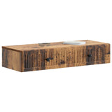 Wall-Mounted Side Table Old Wood 87.5 x 34.5 x 17 cm 897993