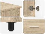 Bathroom Vanity Unit Sonoma Oak 60 x 35 x 60 cm Engineered Wood 889407