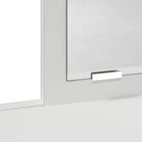 Dressing Table White 79 x 41 x 140 cm Engineered Wood 865136
