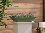 Garden Planter 5 pcs Olive Green 50 x 50 x 15 cm 873831