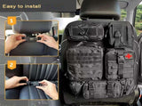 Car Tactical Seat Back Vehicle System Panel Organizer Packet Storage Bag UK 09274201