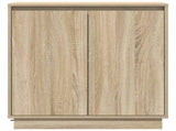 LED Sideboard for Sonoma Oak 71 x 34.5 x 75 cm Engineered Wood 869644