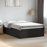 Bed Frame without Mattress Black 140x200 cm 3280924