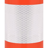 Traffic Control Bollards 10 pcs with Chain 75 cm PE 150964