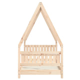 Kids Bed Frame 80x160 cm Solid Wood Pine 834504