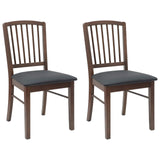 Dining Chairs 2 pcs Light Brown 50 x 52.5 x 91 cm 42020448