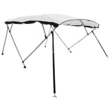 4-bow Bimini Top with Mesh Sidewalls 243xx137 cm 94852