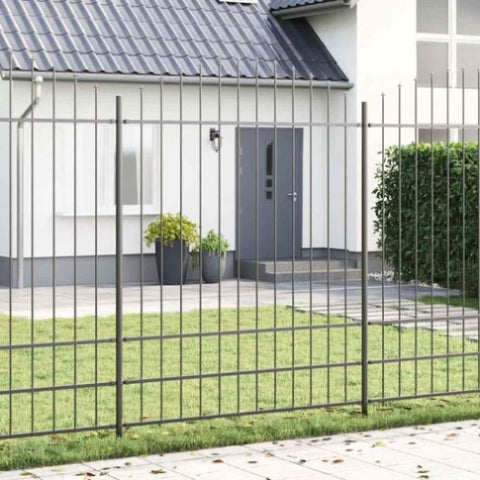 Garden Fence Grey 1020 x 200 cm 3360123