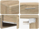 TV Cabinet Set FLORIN 3 pcs Sonoma Oak Engineered Wood 3398006