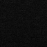 Bed Frame without Mattress Black Single Fabric 3284765