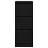 Sideboard Black Oak 29.5x34x76 cm Engineered Wood 861635
