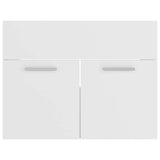 Bathroom Furniture Set White Engineered Wood 3071045