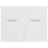 Bathroom Furniture Set White Engineered Wood 3071135