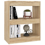 Book Cabinet Sonoma oak Engineered wood Medium Book Cabinet 811649