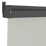 Balcony Side Awning 125x250 cm Grey 48422