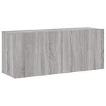 5 Piece TV Wall Units Grey Sonoma Engineered Wood 3216494