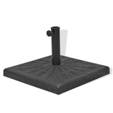 Parasol Base Resin Square Black 12 kg 43660